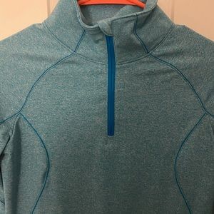 Blue Athleta Compression Jacket